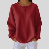 Iona - Haut Henley Waffle Détendu