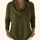 Julia | Pull Col Drapé