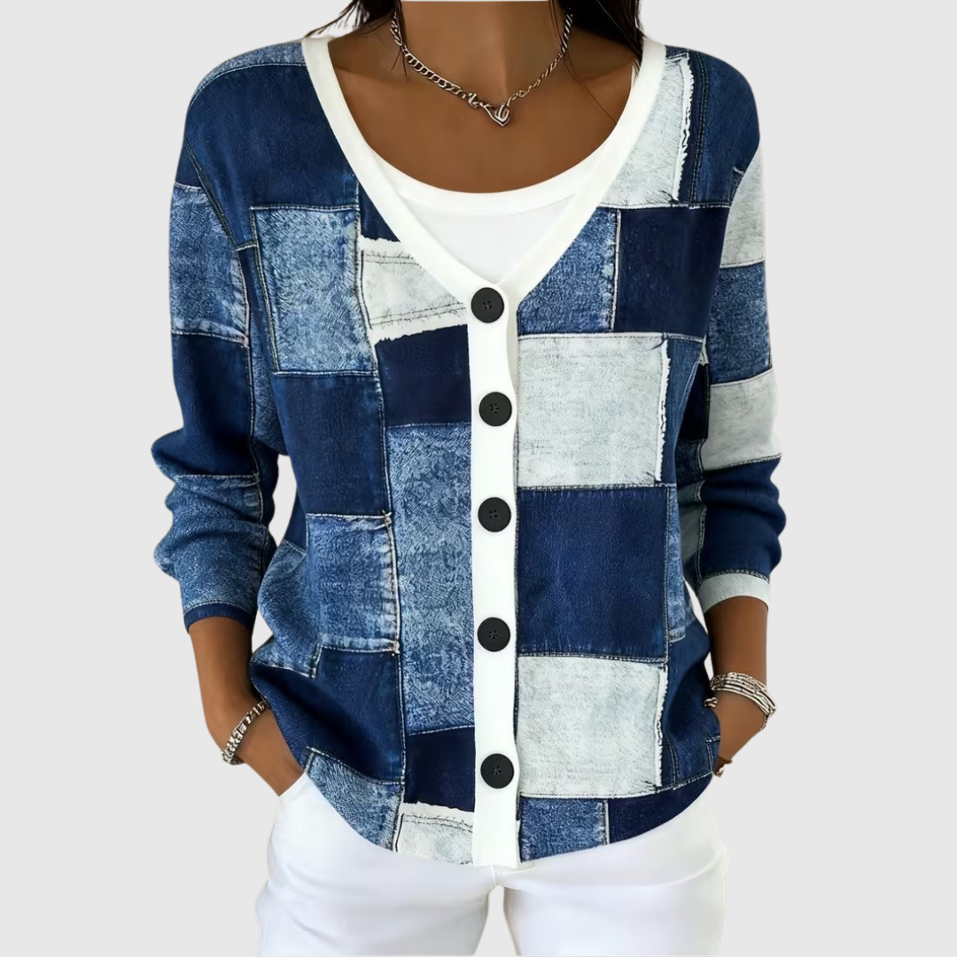 Begoña - Veste en Tricot avec Boutons