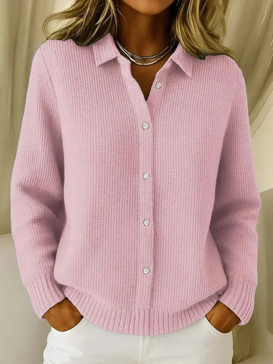 Renata - Veste en Tricot avec Boutons