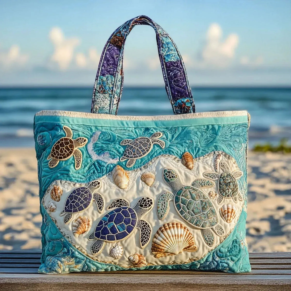 Sac Tote Rembourré - Amour de Tortue