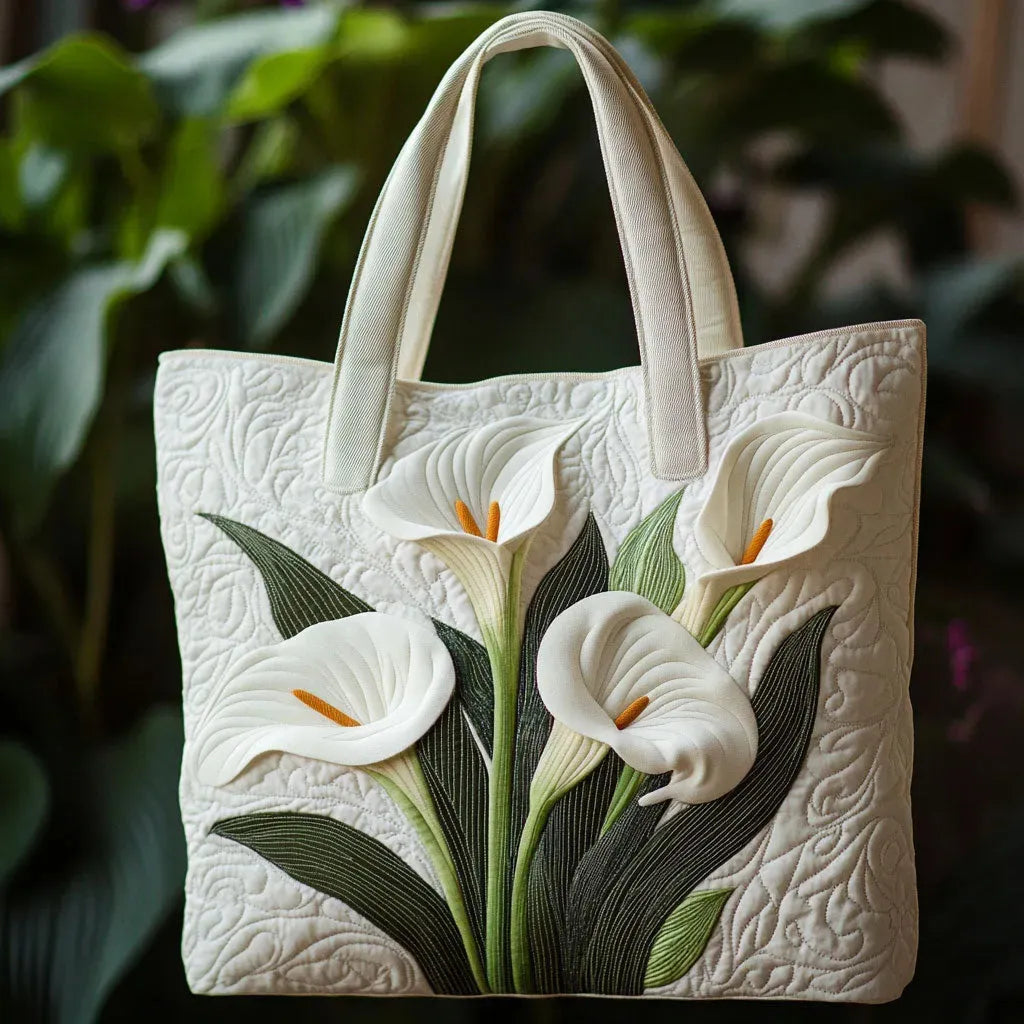 Sac Padded Tote - Tournesols Blancs
