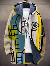 Gareth | Gilet artistique à capuche