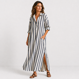 Pascale - Robe chemise longue