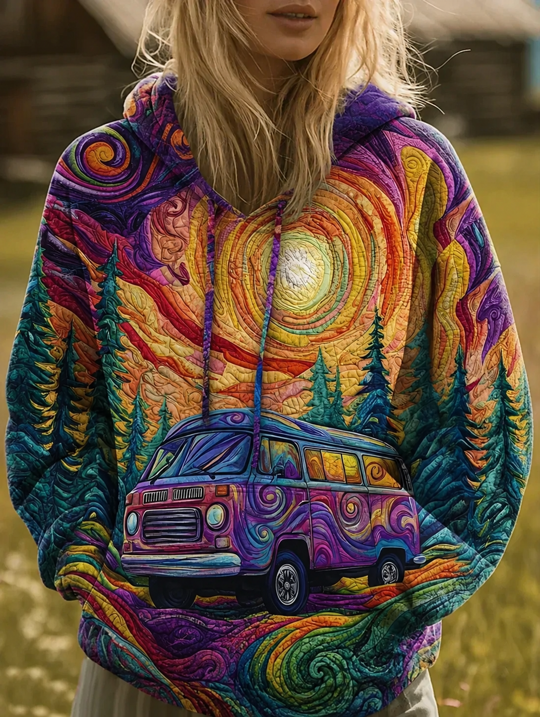 Sweat à Capuche Vintage Clara