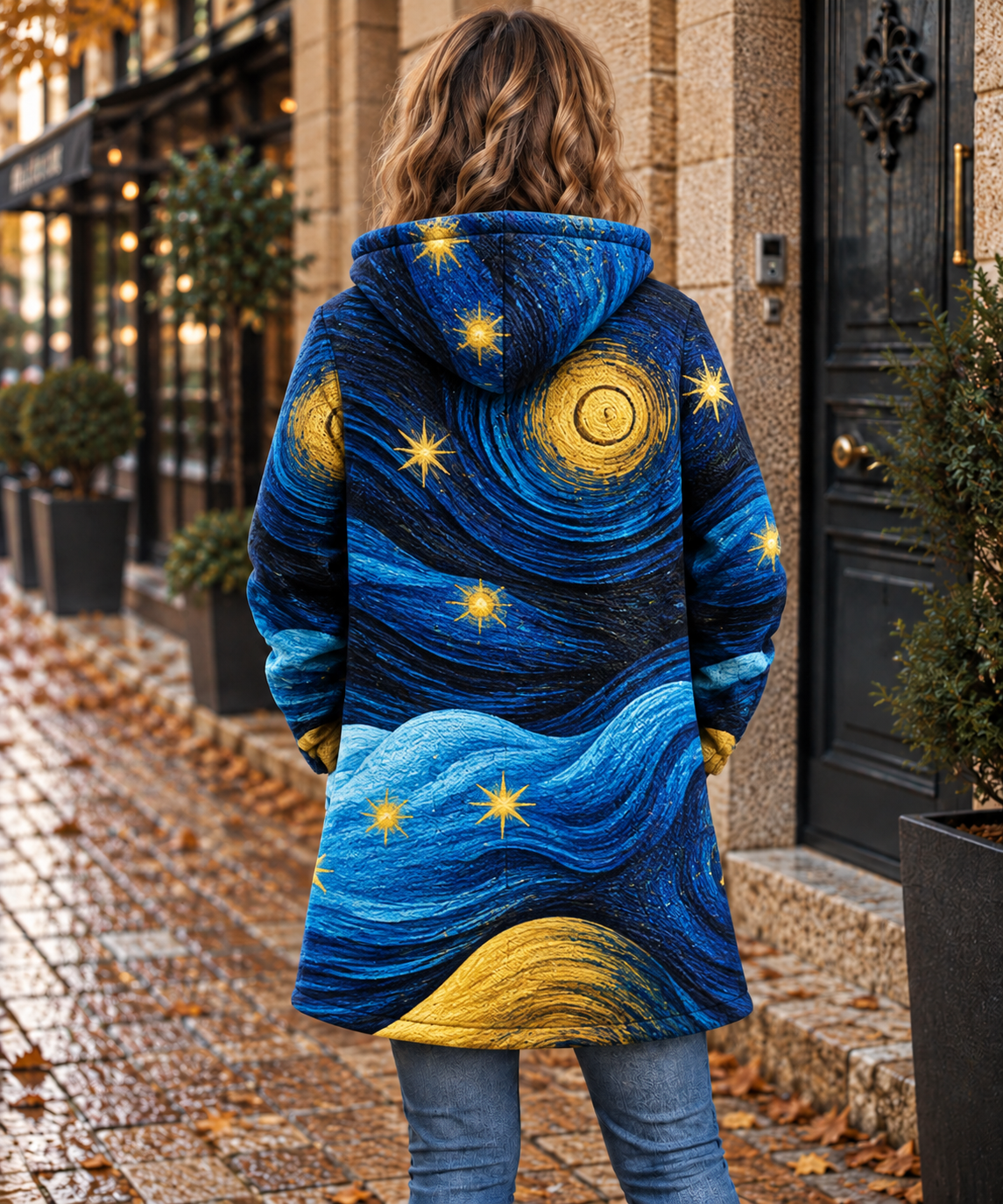 Célestine | Veste à Motif Céleste