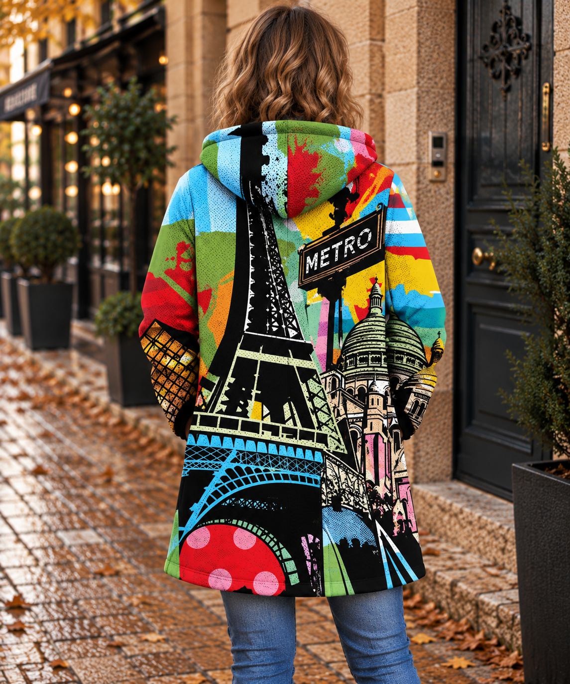 Madeleine | Veste à Motifs Voyage
