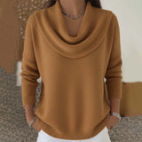 Julia | Pull Col Drapé