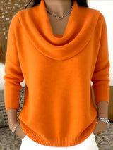 Julia | Pull Col Drapé