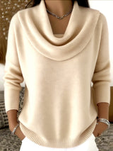 Julia | Pull Col Drapé