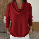 Julia | Pull Col Drapé