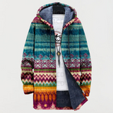 Élodie | Veste à Motifs Ethniques