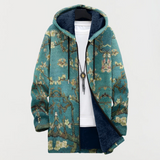 Robin | Manteau de Design Floral Artistique
