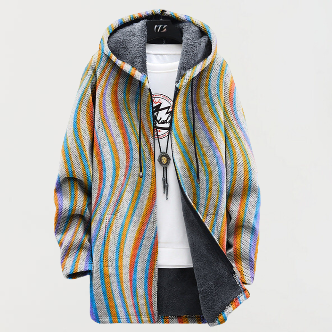 Rosalie | Veste à Rayures Colorées