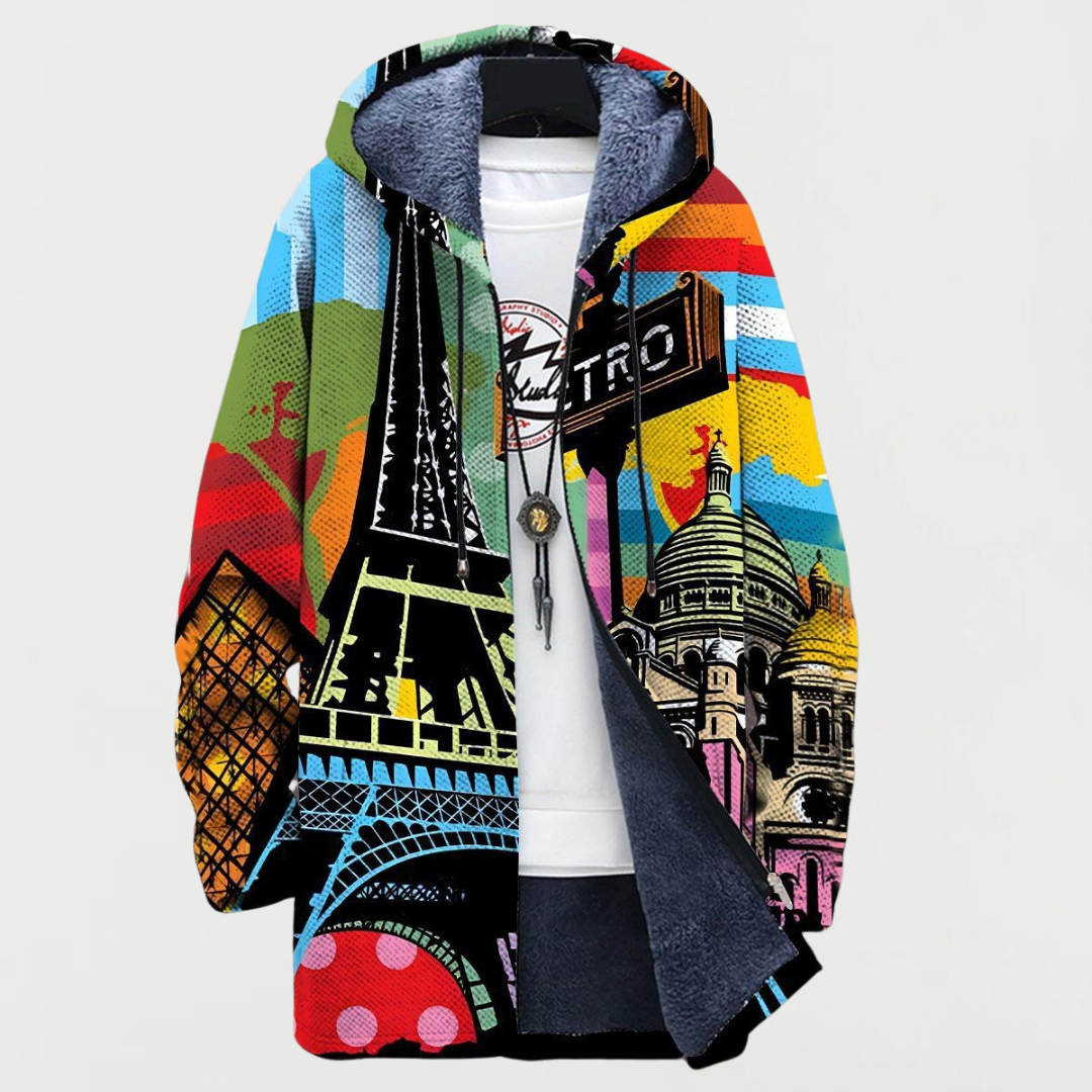 Madeleine | Veste à Motifs Voyage