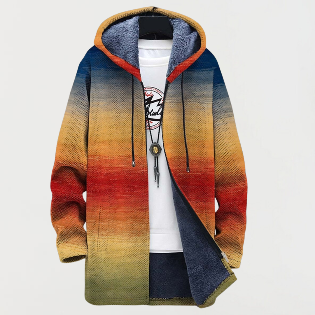 Ambre | Veste à Dégradé Automnal