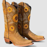 Savannah | Bottes Western Brodées de Fleurs