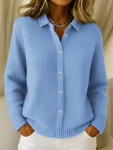 Renata - Veste en Tricot avec Boutons