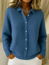 Renata - Veste en Tricot avec Boutons