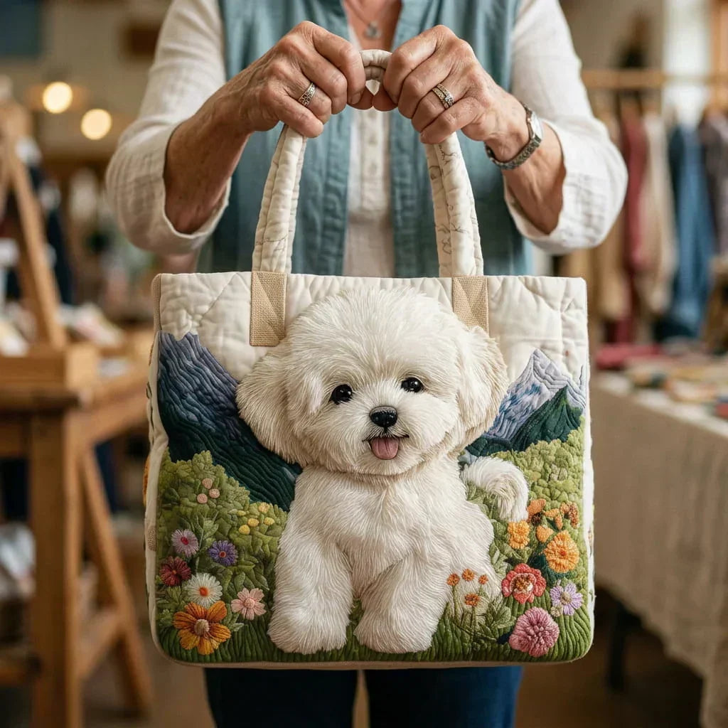 Sac Tote Matelassé - Chien Enchanté